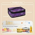 thumbnail image 7 of KUIFORTI Love Print Lunch Box Reusable Women Laptop Tote Bag Ice Packs Women Lunch Bag Wallet Zipper Purse Easy Clean, 7 of 7