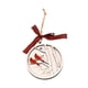 thumbnail image 2 of Colgante de árbol de Navidad, adorno decorativo DIY, accesorios de decoración navideña para 2 pájaros, 2 of 9