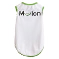 thumbnail image 2 of Pet Tank Top Wrinkle-Free Breathable Cotton Fruit Pattern Pet Shirt for Summer, Green, L, 2 of 7