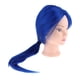 thumbnail image 1 of Cabeza de maniquí de práctica Macarena para peinado de Cabello 26cm Azul, 1 of 8