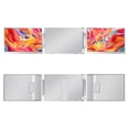 thumbnail image 1 of Screen 14" Laptop Screen Extender 1200P FHD Portable Triple Monitor for Laptop Folding Monitor Extender with Flexible Kickstand Carrying Bag, 1 of 7