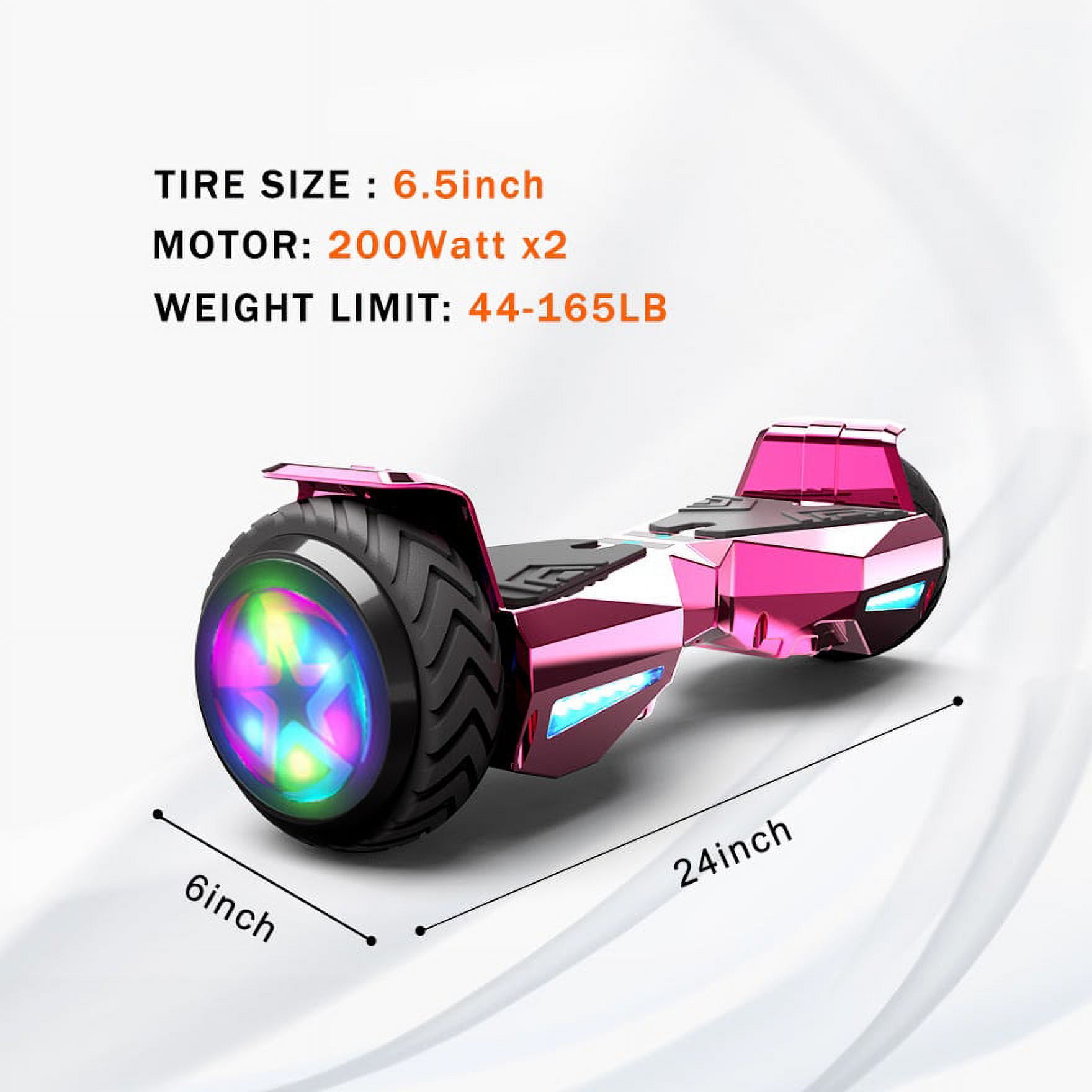 HOVERSTAR Hoverboard Certified HS2.0 Flash Wheel with LED