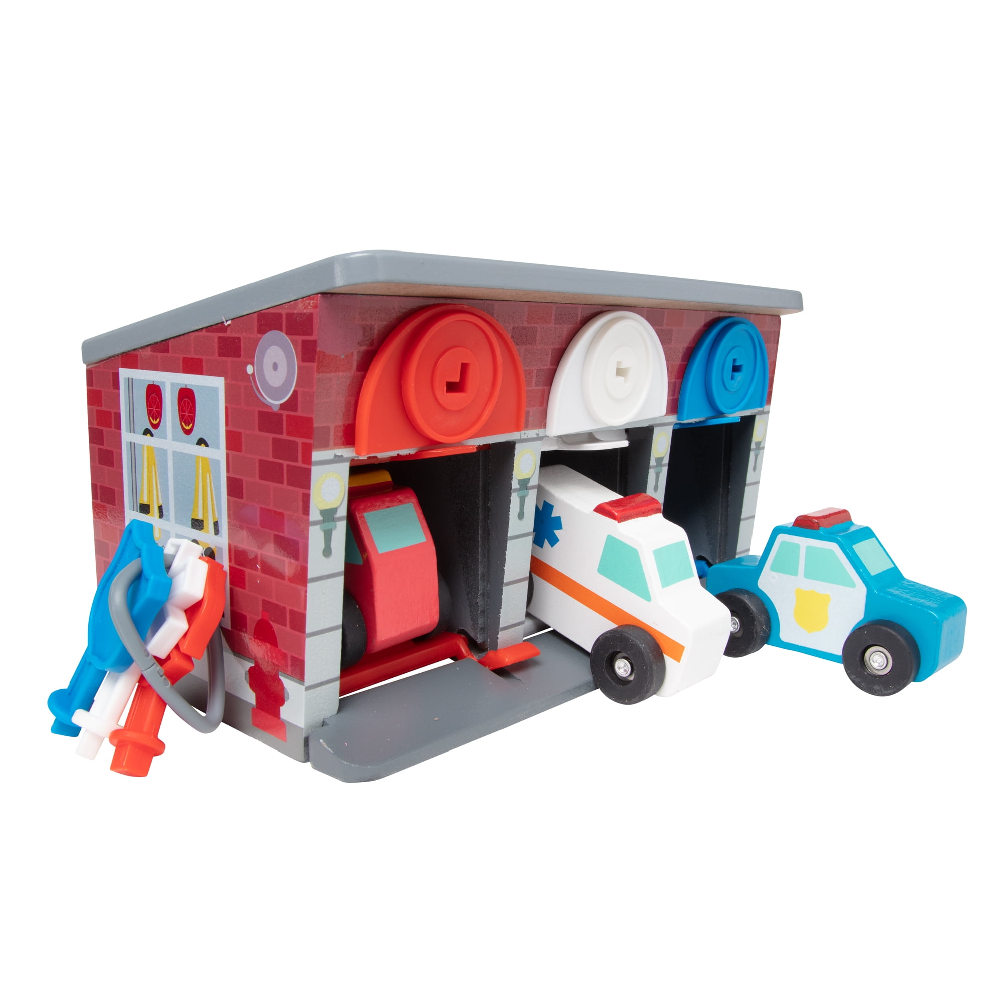 Excellent Copy of a Deluxe Service Station Playset Cardboard Display 