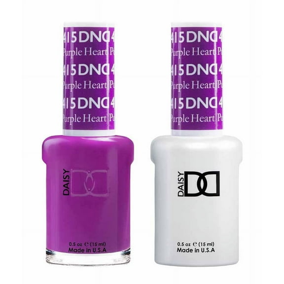 DND 415 Purple Heart Gel & Matching Polish Set - DND Gel & Lacquer