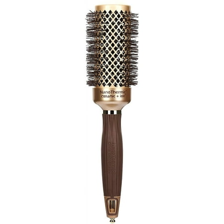 Olivia Garden NanoThermic Ceramic + Ion Round Thermal Hair Brush NT-44 (1 3/4")
