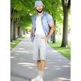 thumbnail image 2 of Short Hombre Casual Cintura Ajustable Detalles Texturizados Diseño Moderno, 2 of 5