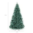 thumbnail image 3 of Best Choice Products 7.5ft Pre-Lit Blue Spruce Christmas Tree w/ Foldable Base, 420 Lights, 1384 Tips, 3 of 8