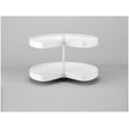 thumbnail image 7 of Rev-A-Shelf Ld-2472-28Bm-1 Lazy Daisy Polymer Double 2 Tier 28" Kidney Ribbed Lazy Susan, 7 of 7
