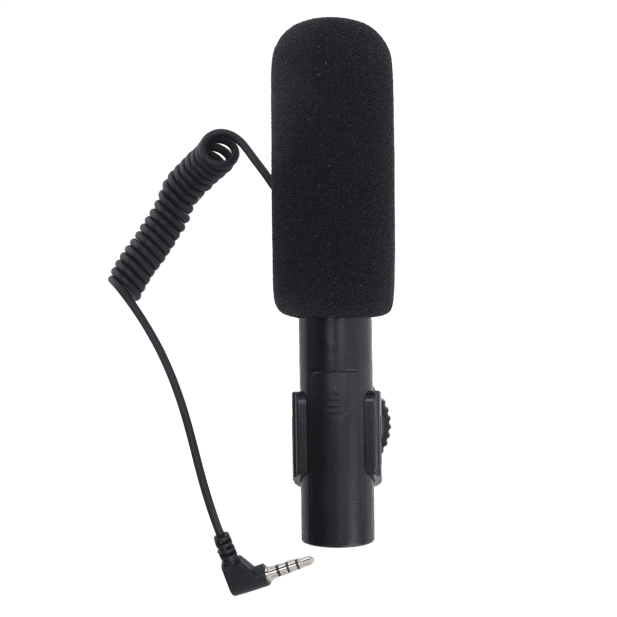10X Updated 3.5mm HD Video Recording Microphone Smart Noise Reduction Interview Mic for Mobile Phone/SLR Camera,10 x Microphone,Black
