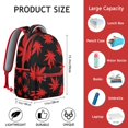 thumbnail image 6 of Marijuana Design School Backpack for Students - Durable Bookbag with Laptop Sleeve, Spacious Daypack for College and University, Excellent Gift for Enthusiasts, 6 of 6