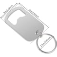 thumbnail image 2 of 2pcs Bottle Opener Key Ring Beer Bottle Opener Beer Opener Bottle Opener, 2 of 5