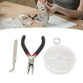 thumbnail image 1 of Small Open  , Smoothing Colorfast Sturdy Alloy Steel  Connectors For Craft DIY, 1 of 8