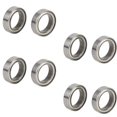 thumbnail image 3 of RC Bearing, High Strength RC Ball Bearings Easy Installation 8pcs  For HPI WR8 B021 Silver B030, 3 of 8