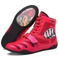 thumbnail image 2 of BETOOSEN High Top Combat Speed Mens Womens Wrestling Shoes Non-Slip Breathable Boxing Wrestling Training Sneaker, 2 of 11