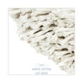 thumbnail image 3 of Boardwalk BWK2032CEA Cotton Cut-End Wet Mop Head - Size 32, White, 3 of 5