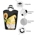 thumbnail image 3 of Disketp Sunflower Gnomes5 Square Laundry Bag Large Collapsible Dirty Clothes Bags With Handles Waterproof Essentials Storage For College Dorm, Family, 3 of 5