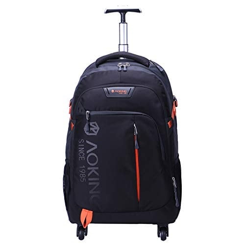 aoking rolling wheeled backpack