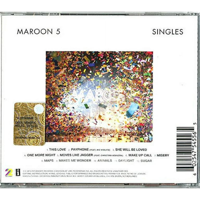 Maroon 5 レコード　5枚　BOX Maroon 5 Discography Vinyl Bundle - Interscope Records