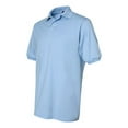 thumbnail image 2 of Jerzees Mens SpotShield Short Sleeve Jersey Sport Shirt, M, Light Blue, 2 of 3