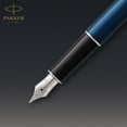 thumbnail image 4 of Parker Sonnet Blue CT Fountain Pen - Medium, 4 of 8