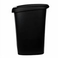 thumbnail image 4 of 12.3gal Slim Step Trash Can with Locking Lid Black: Large Kitchen Garbage Can, Pedal-Operated, Removable Lid, 4 of 6
