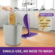 Mopping Pads Refills 24 pcs for Wet Jet Mop Superior Absorption, Suitable for All Hard Surfaces