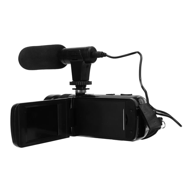 Cámara Digital HD, Videocámara Con Zoom Digital 110-240 V Detección De Movimiento Pantalla Abatible De 2,4 Pulgadas Zoom 16X Para Registros De Crecimiento Del Bebé