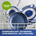 thumbnail image 3 of Granitestone Blue Complete Cookware & Bakeware Set Pots and Pans Set 20 Pcs, 3 of 9