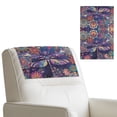 thumbnail image 2 of Xixirimido Colorful Dragonfly Boho Mandala Print Non Slip Recliner Headrest Protector Leather Headrest Covers for Recliner Chair Waterproof Couch Head Rest Covers for Sofa, 2Pcs, 2 of 7