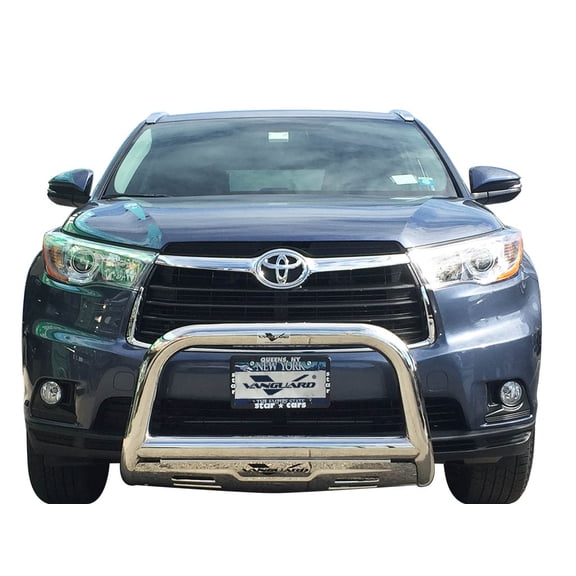 VGUBG-1221SS 3 inch Stainless Steel Bull Bar with Skid Plate