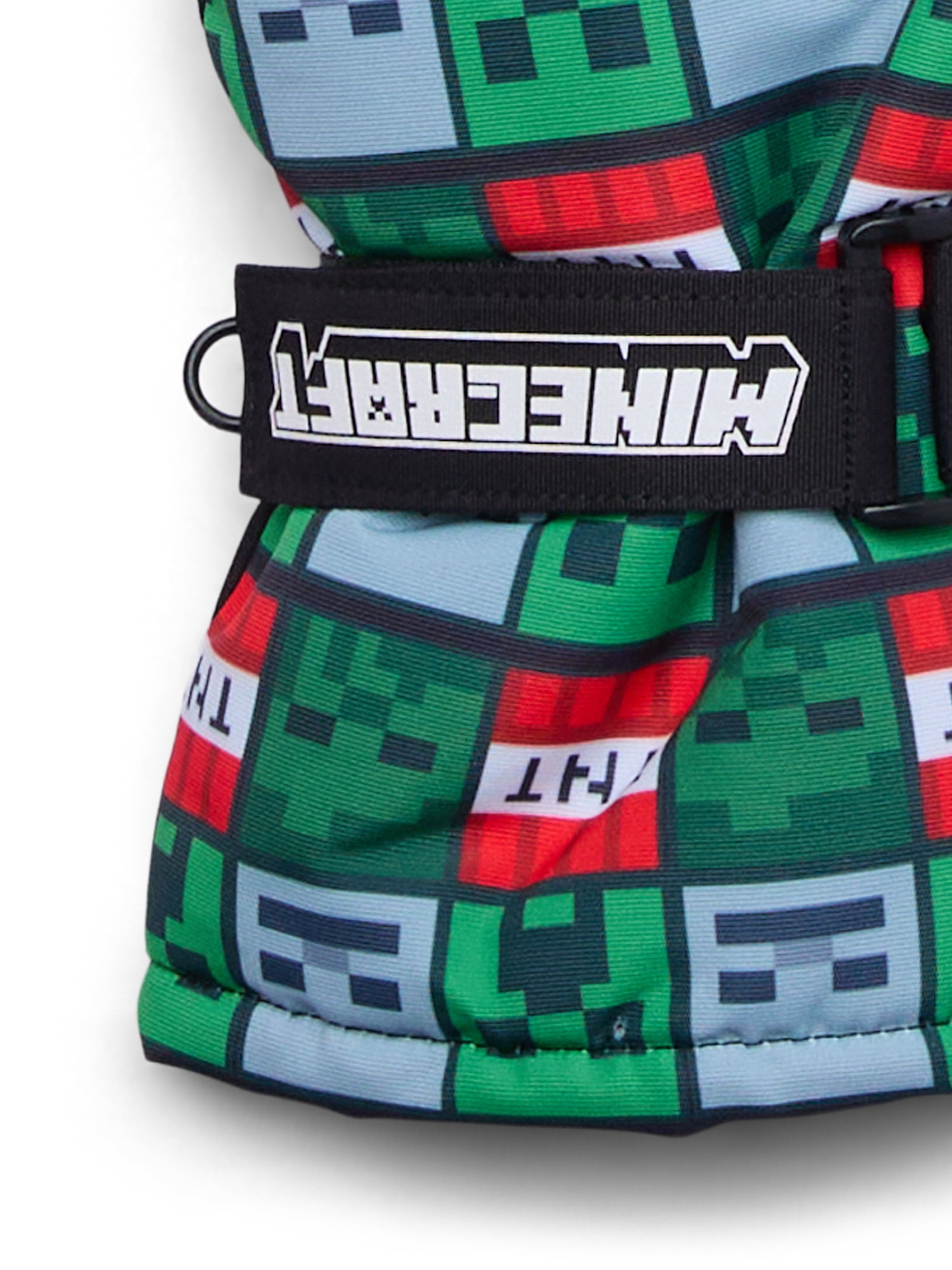 Minecraft Boys Ski Gloves, Sizes S-XL