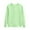 Light Green, variant on felwors Women's Classic Basic Crew Neck Sweatshirt - Non-Hooded, Long Sleeve Pullover, Casual Loose Fit Warm Top Light Green, XXL