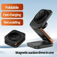thumbnail image 3 of Foldable 3 in 1 Charging Station for iPhone, Magnetic Fast Phone Charger for Travel, Wireless Charger Pad for iPhone 15/14/13/12/Pro/Max/Mini,AirPods Wireless/Pro,iWatch Ultra/SE/9/8/7/6/5/4/3/2, 3 of 12