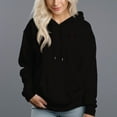 thumbnail image 4 of Women's 330g 100% Cotton Insufficient Battery Pattern Design Hoodie, 4 of 16