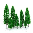 thumbnail image 2 of Esquirla 32 Pcs Modèle Vert Arbre Rue Architecture Décor Échelle 1:50, 2 of 8