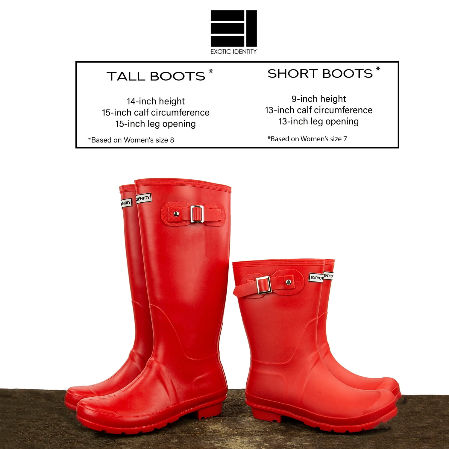 tall rain boots