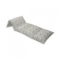 thumbnail image 4 of Sketchy Floor Pillow Lounger Cover, Vintage Retro Bicycle Bike Hand Drawn Vector Abstract Design Image Art, Nap Mat Printed Fabric Case for 5 Pillows, 88" x 27", Black and White, by Ambesonne, 4 of 5