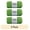 Key Lime, variant on (3 pack) Squeaky Clean Solid Yarn by Loops & Threads - Yarn for Knitting - Crochet - Weaving - and Arts & Crafts - Blue - Polyester - 3.5 oz