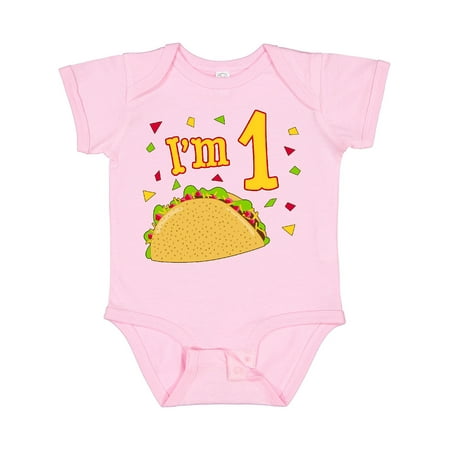 

Inktastic I m One- Taco Birthday Party Gift Baby Boy or Baby Girl Bodysuit