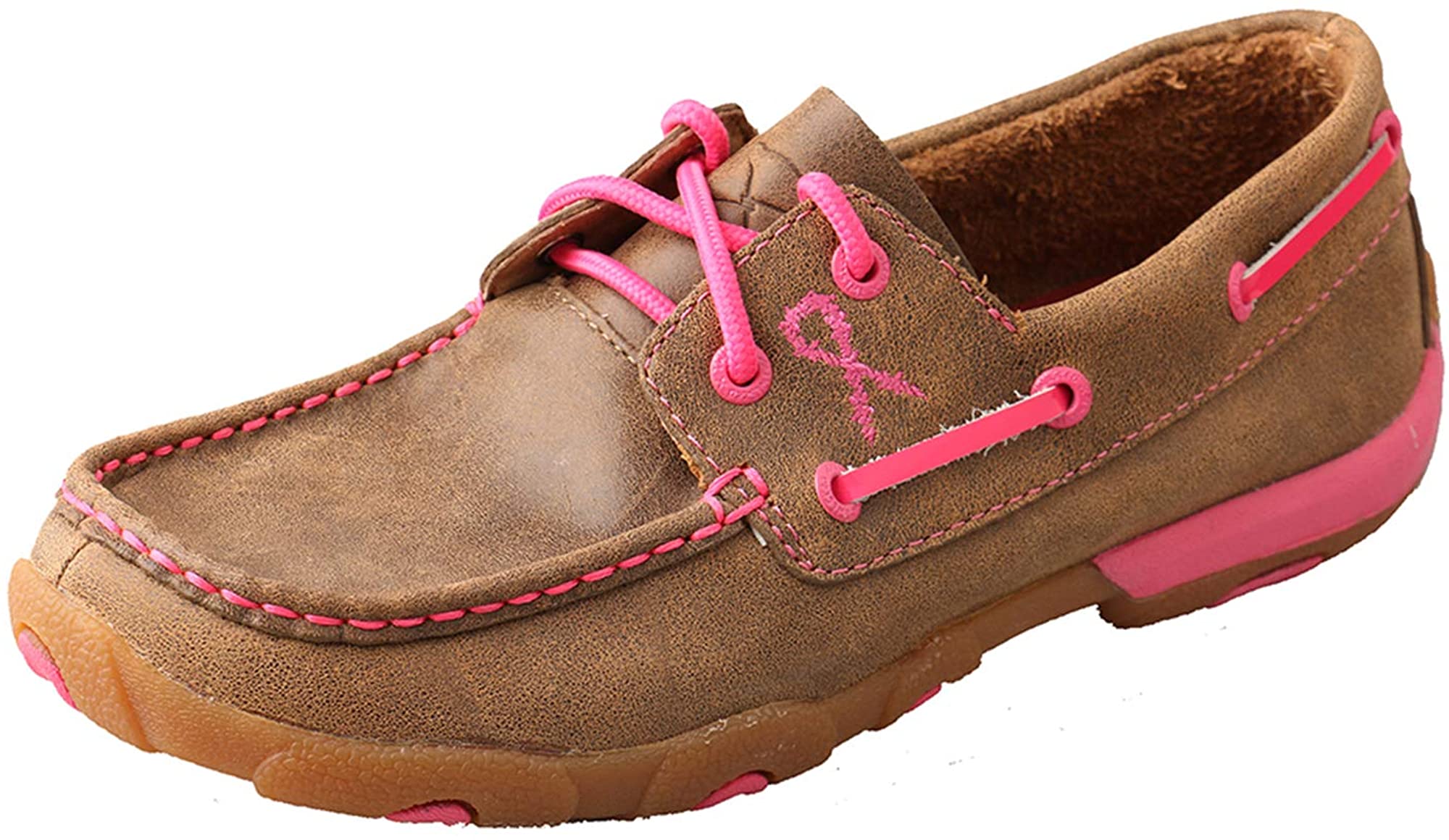 Twisted X Womens Boat Shoe Driving Moc 