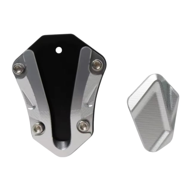 Accesorio de repuesto para placa extensora de almohadilla de pata de cabra de motocicleta Titanio