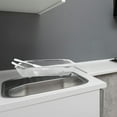 thumbnail image 3 of FUTUREORYY Silver Metal Dishwasher Basket with Hard Mesh Design for Tableware Storage and Rapid Drainage, 3 of 6