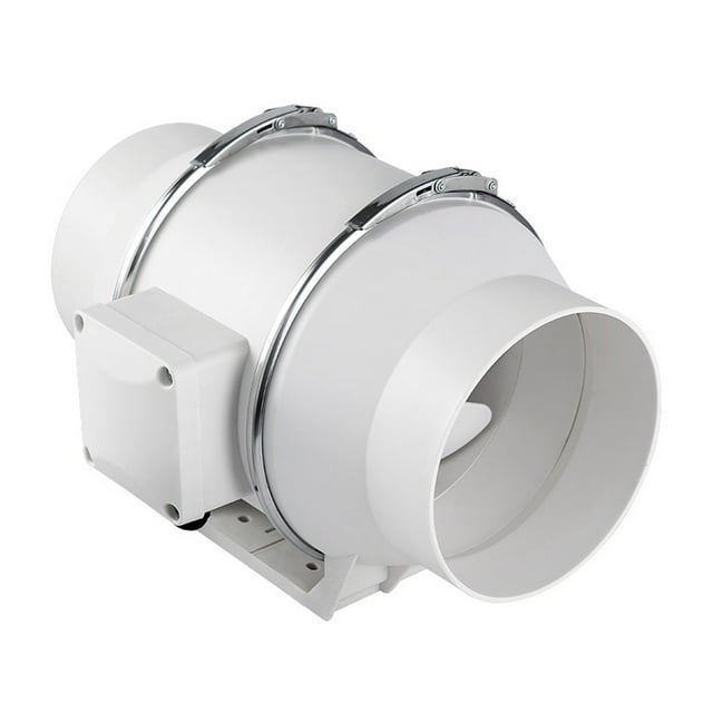 4/5/6 Inch Exhaust Fan Home Silent Inline Pipe Duct Fan Bathroom Extractor Ventilation Kitchen Toilet Wall Air Cleaning ,Durability and Easy Installation