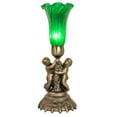 thumbnail image 7 of Meyda Tiffany - 11026 - One Light Mini Lamp - Twin Cherub - Antique Copper, 7 of 7