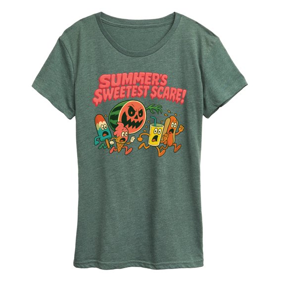 Instant Message - Summer's Sweetest Scare Short Sleeve Graphic T-Shirt