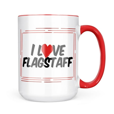 

Neonblond I Love Flagstaff Mug gift for Coffee Tea lovers