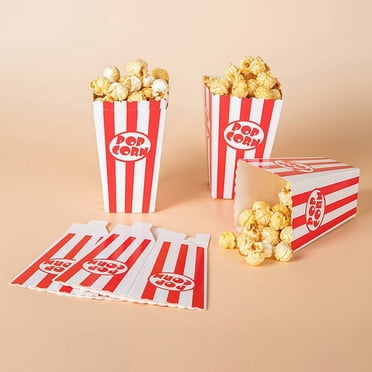 200 Packs Popcorn Boxes Containers 1.25 Oz Paper Popcorn Buckets Red 200 Packs Popcorn Boxes Containers 1.25 Oz Paper Popcorn Buckets Red