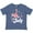 Indigo, variant on Inktastic 4th of July with Striped Stars Boys or Girls Toddler T-Shirt