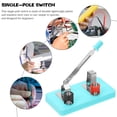 thumbnail image 2 of Miangastore 4pcs Single Throw Switch Single Pole Switch Physics Electrical Experiment Teaching Aids, 2 of 9