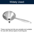 thumbnail image 4 of 3 in 1 Funnels for Filling Bottles Stainless Steel Small Kitchen Funnel Set, 4 of 6